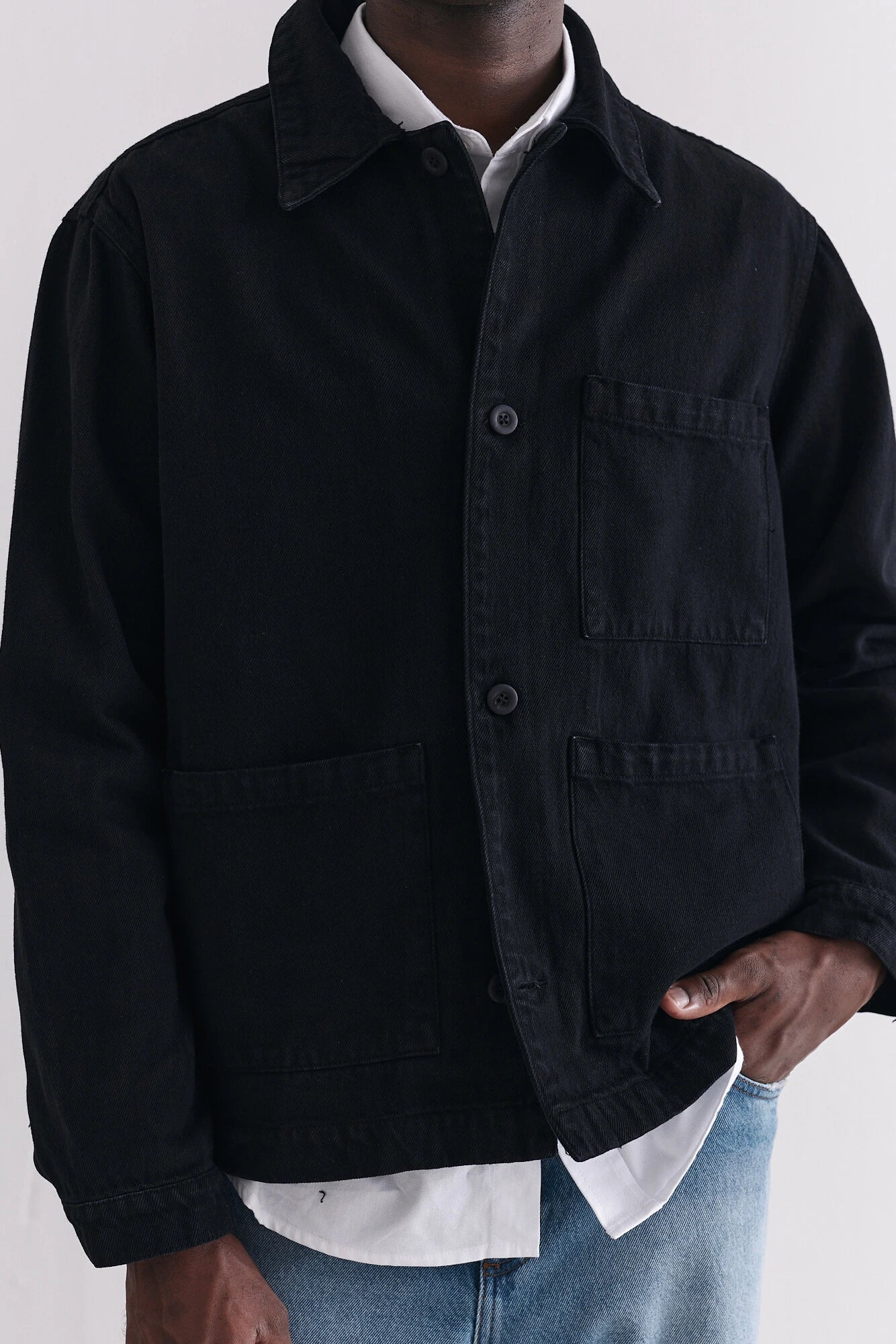 Jaqueta Birden Worker Shadow Preta