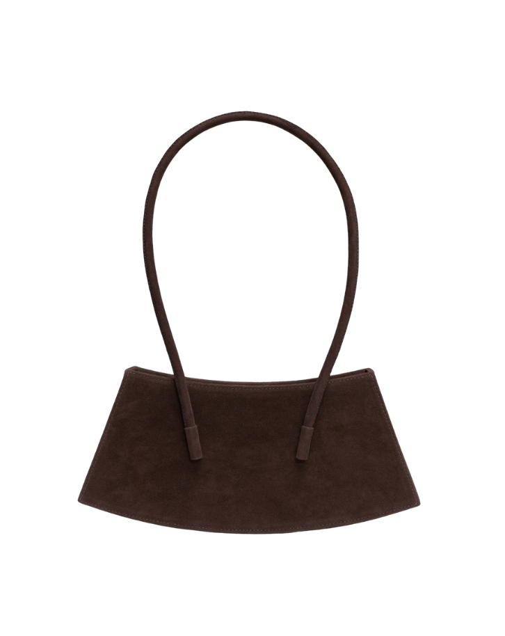 Bolsa Saint Studio Luci Cacto Suede Café
