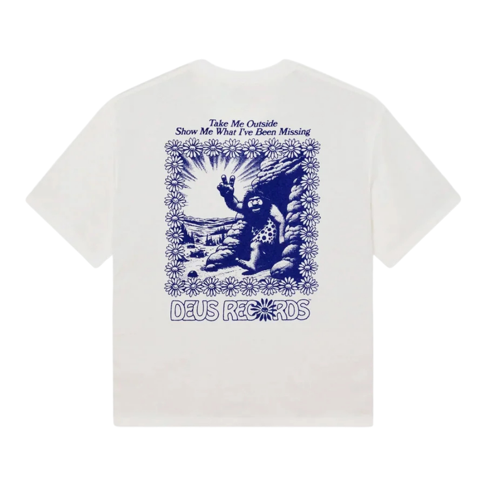 Camiseta Deus Ex Machina Big World Branca