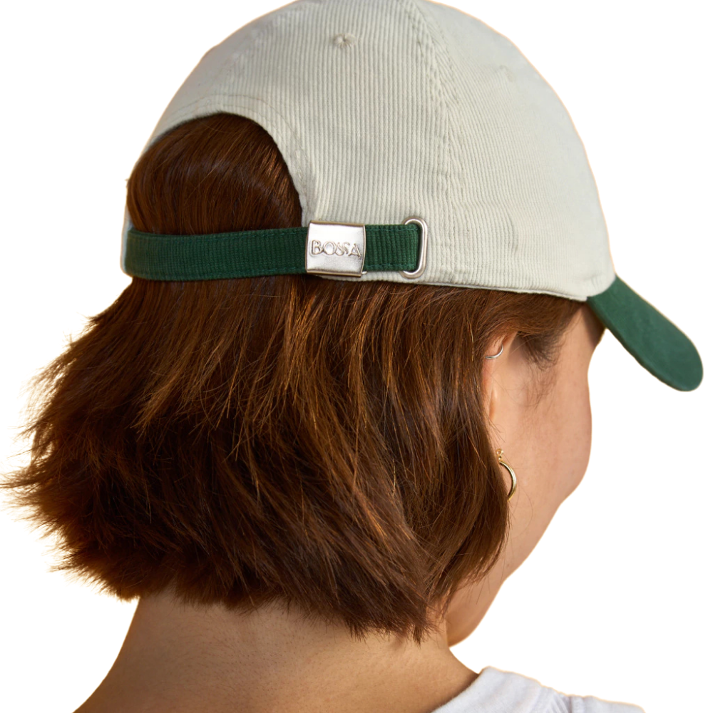 Boné Bossa Brasileira Cotele Verde e Branco