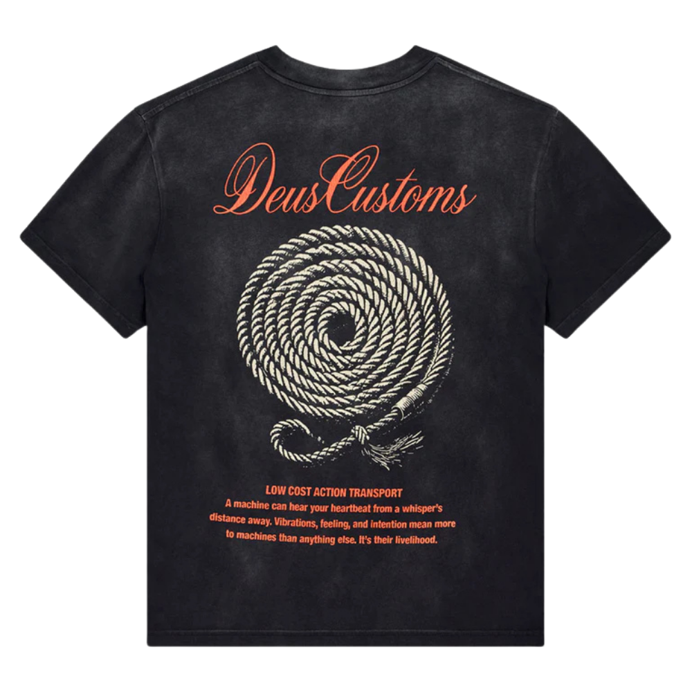 Camiseta Deus Ex Machina Horseplay Chumbo