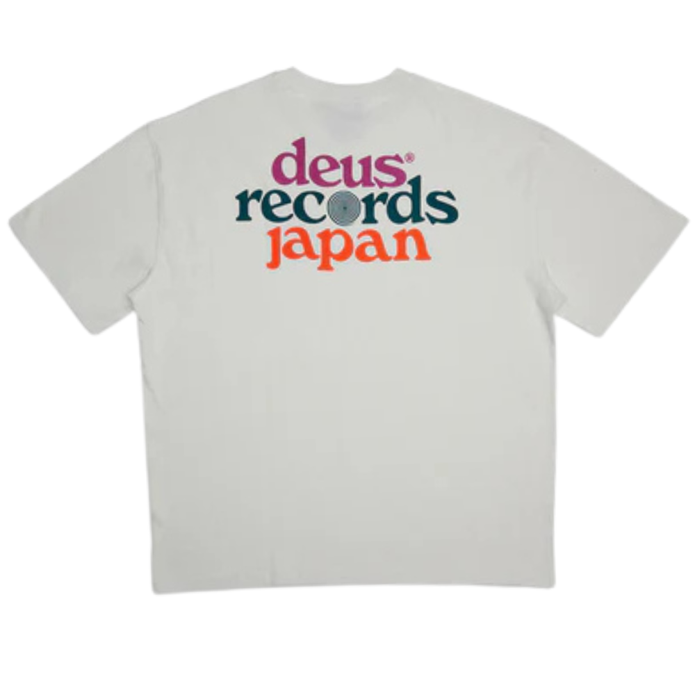 Camiseta Oversized Deus Ex Machina Strata Off White