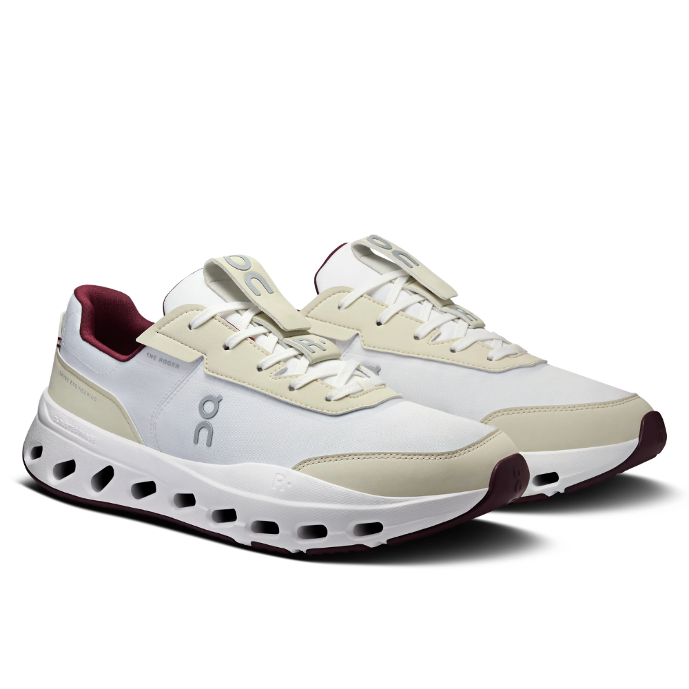 Tênis On The Roger Wildcard Ivory Maroon