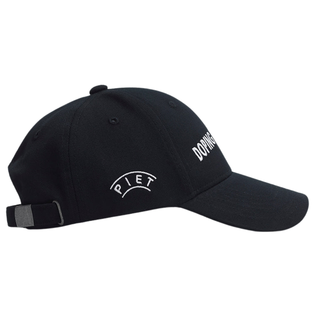 Boné Piet Doping Kontrolle Preto