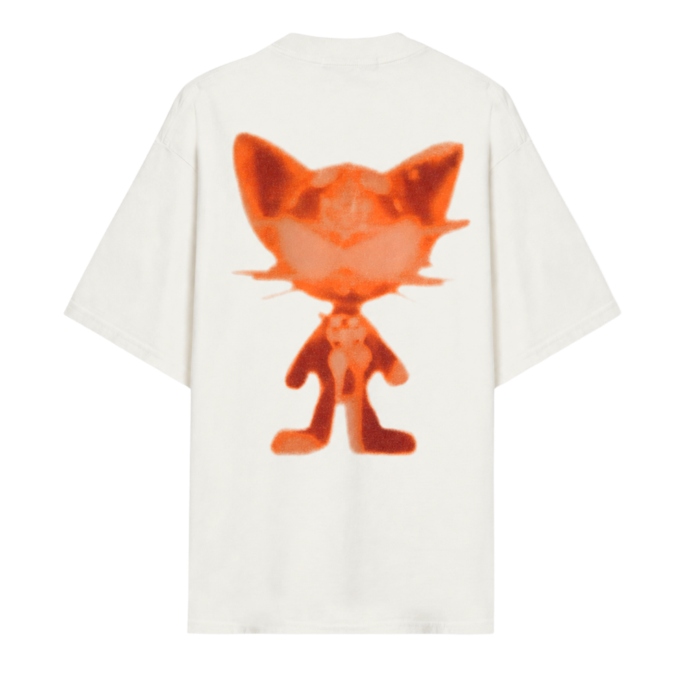 Camiseta Garré Mr. Cat Branca