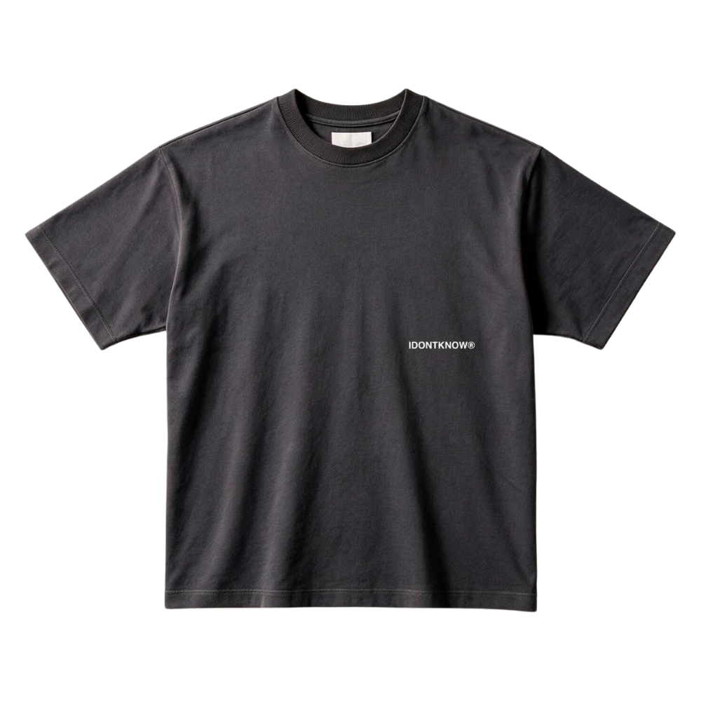 Camiseta IDK Always In Progress Preta