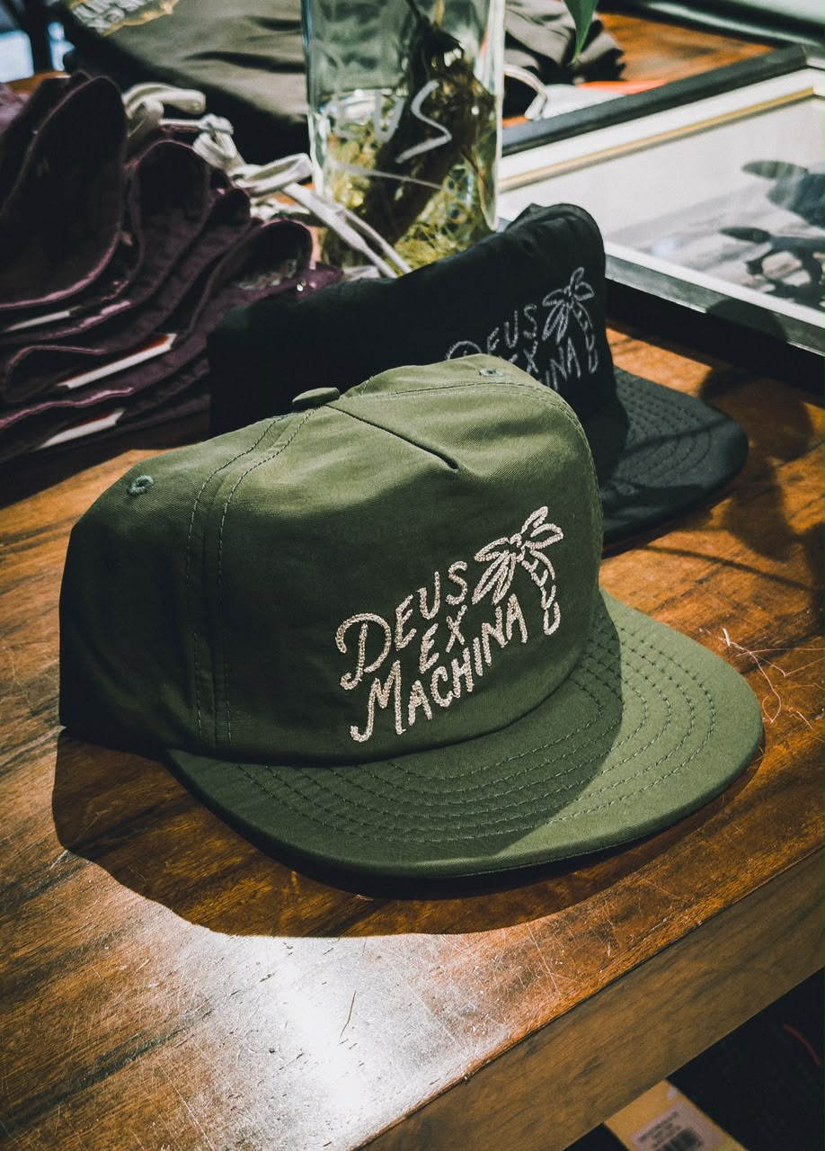 Boné Deus Ex Machina Palm Tree Verde Escuro