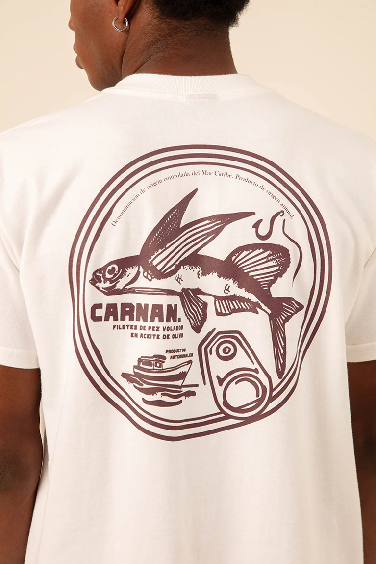 Camiseta Carnan Sardine Classic Branca