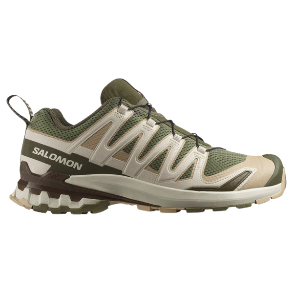 Tênis Salomon XA PRO 3D V9 Masculino Verde e Bege