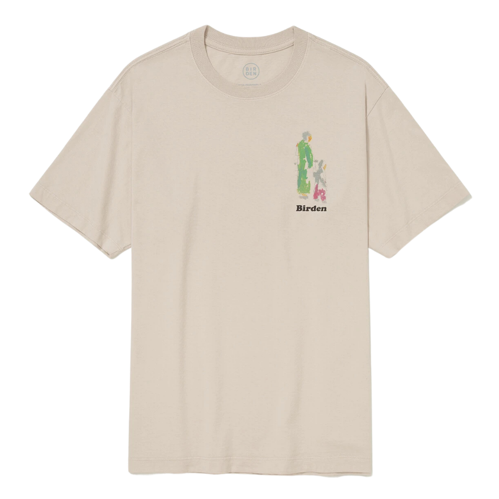 Camiseta Birden Sidewalk Routine Areia