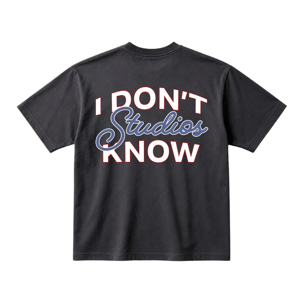 Camiseta IDK Statement Preta