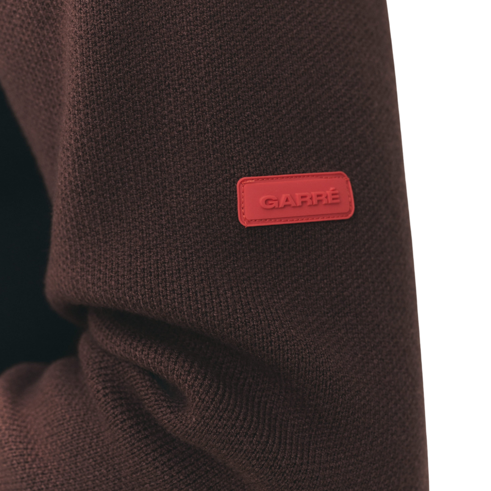 Moletom Garré Tricot Hoodie Marrom