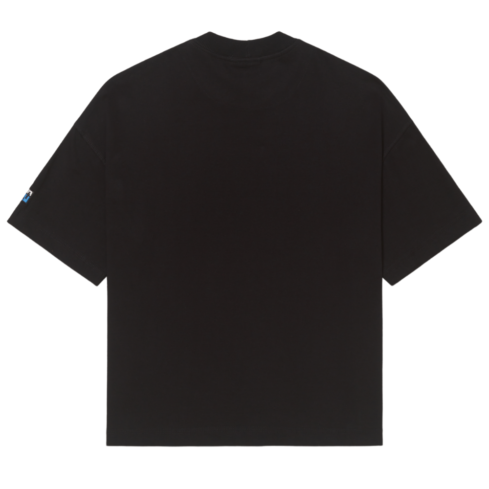 Camiseta Sopro Boxy Ultima Aula Preta
