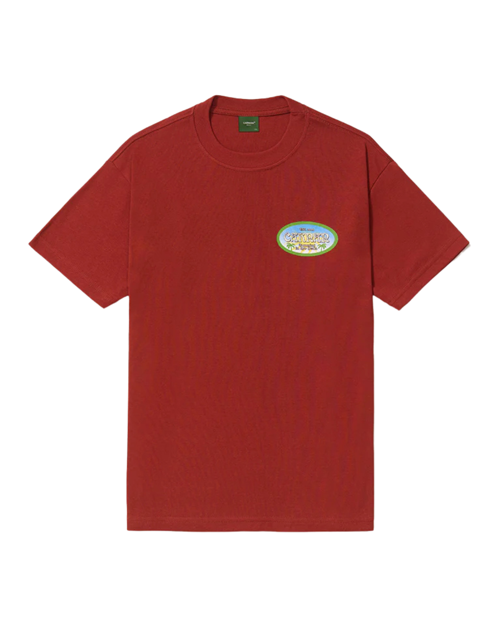 Camiseta Carnan Stamp Heavy Terracotta