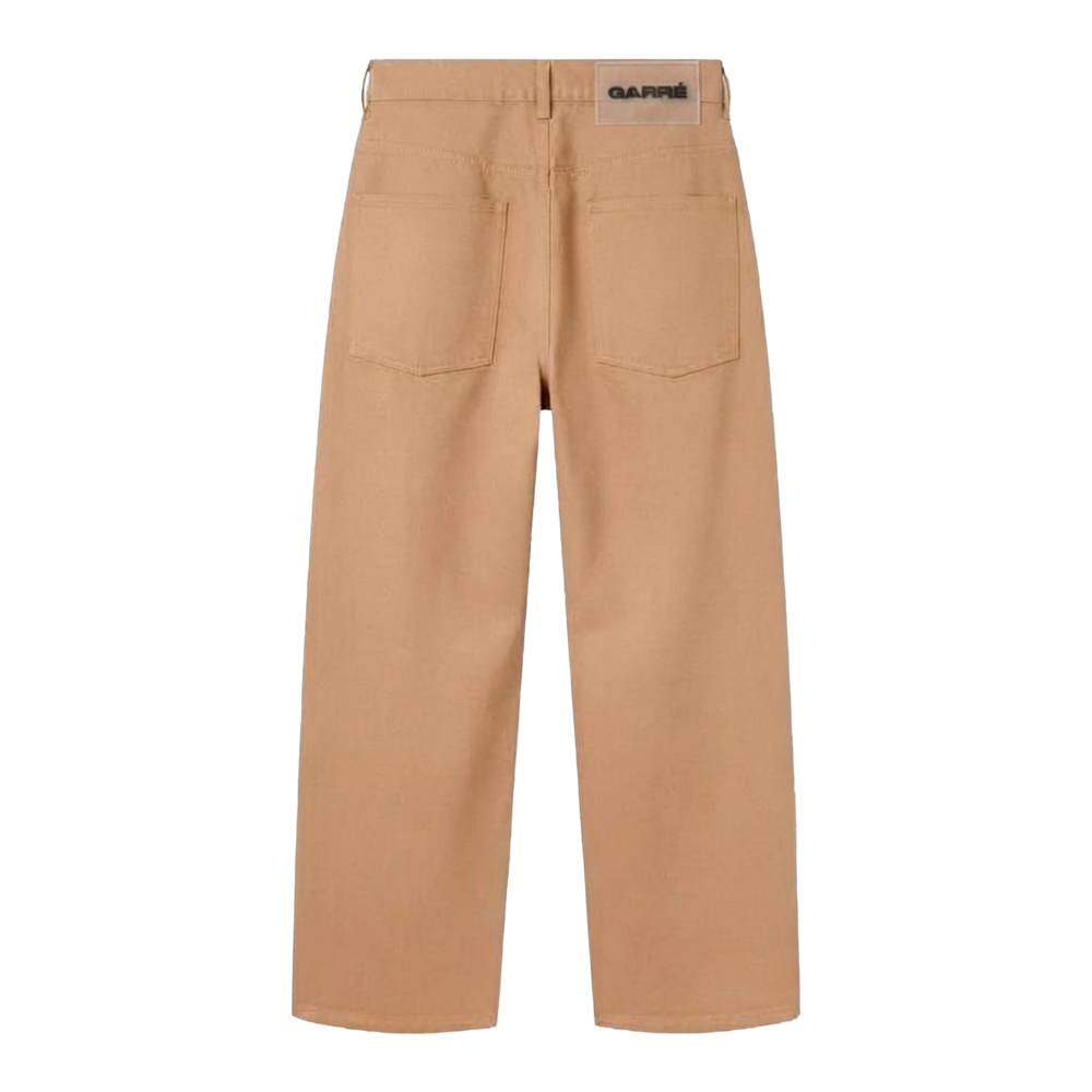 Calça Barrel Garré Bege
