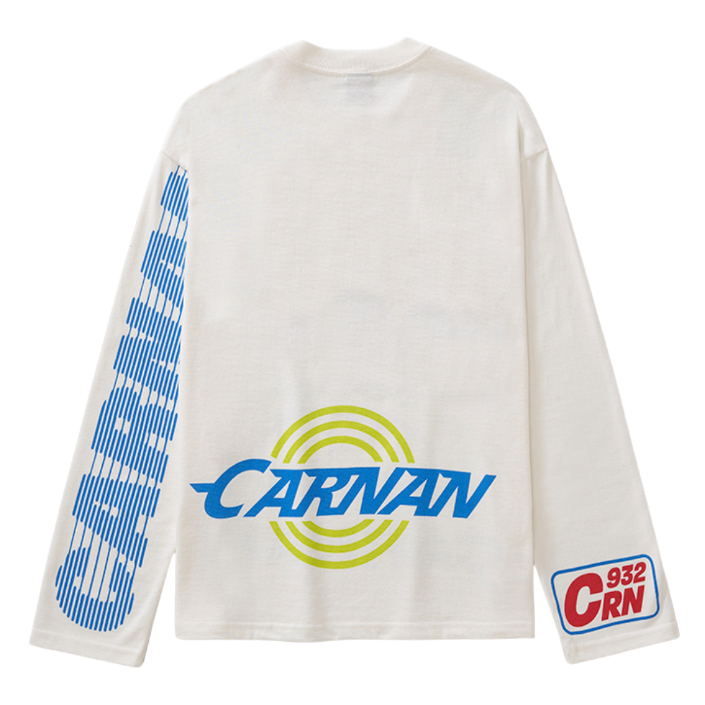 Camisa Boxy Manga Longa Carnan Logos