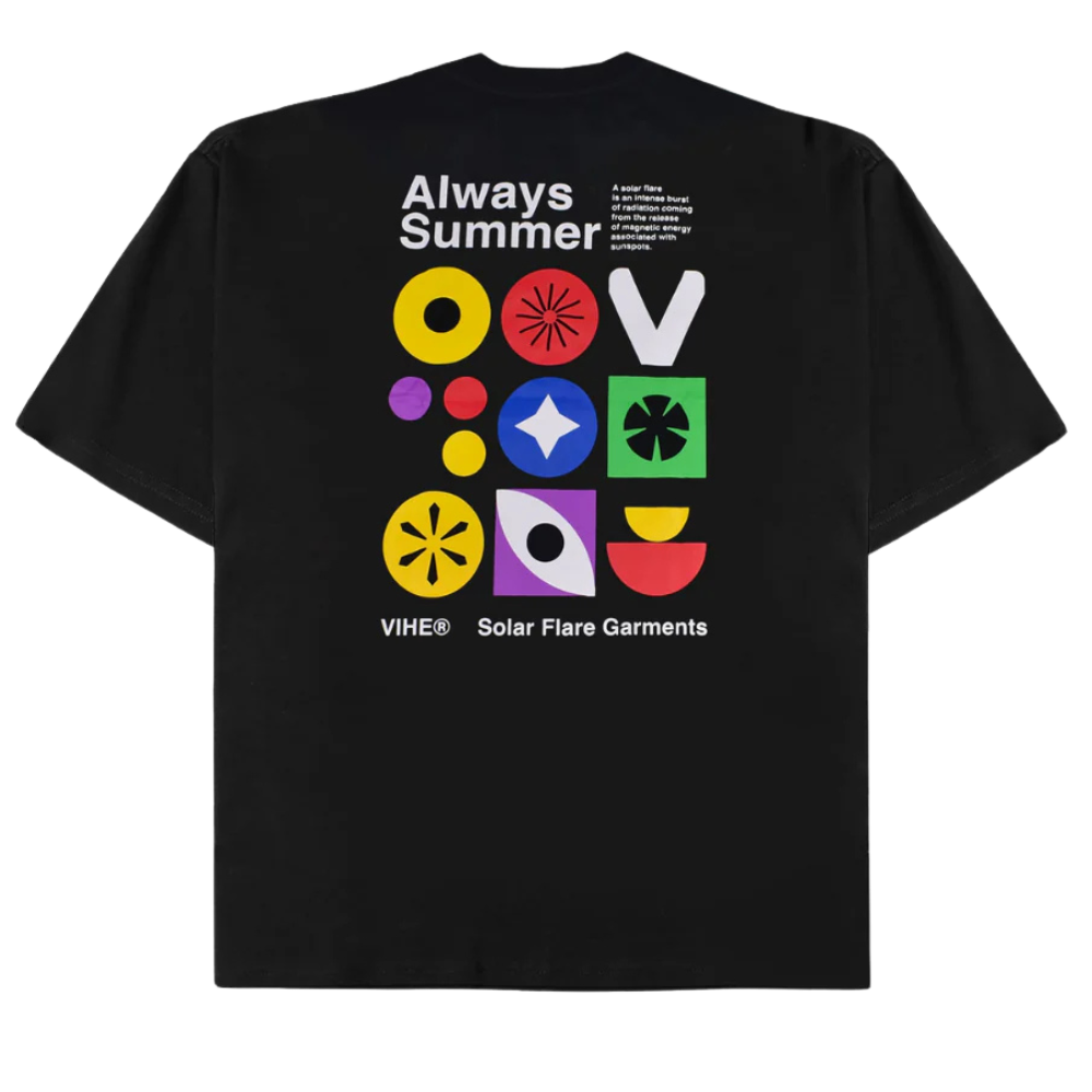 Camiseta Vihe Always Summer Preta