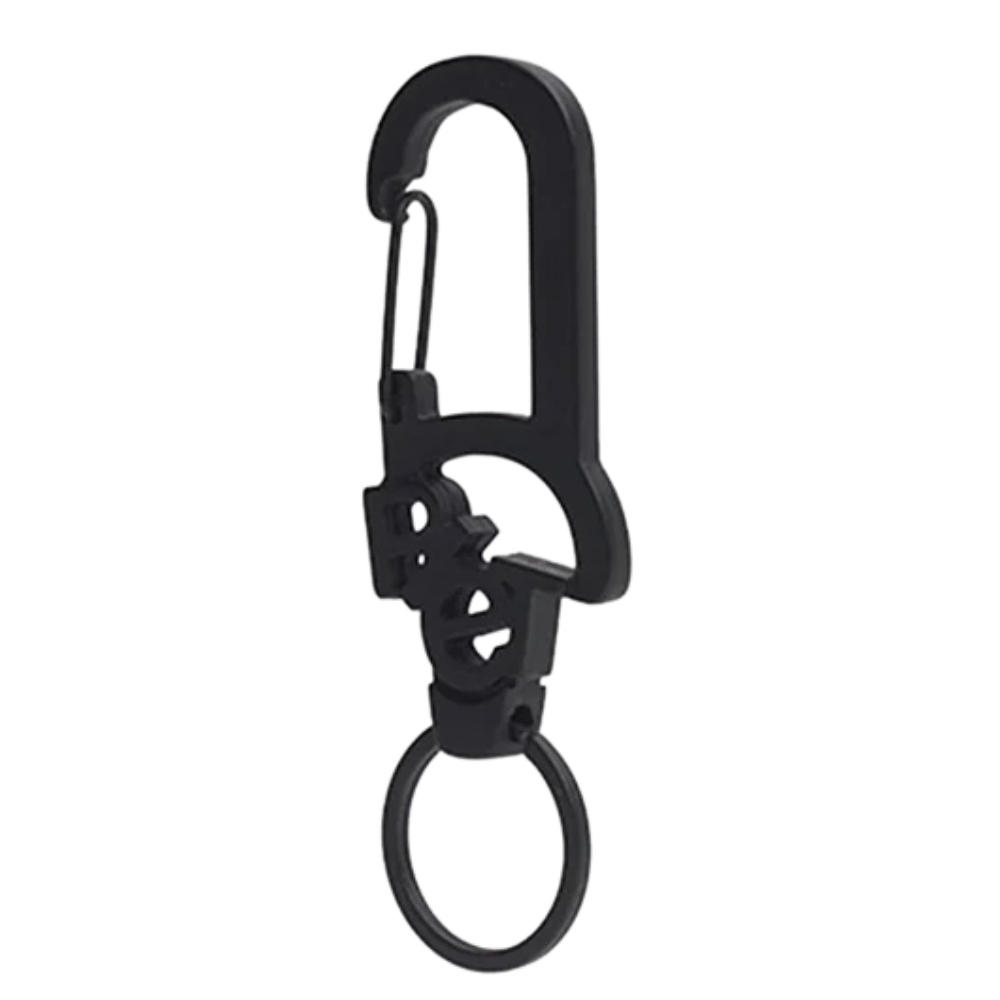 Carabiner Keychain Piet Black