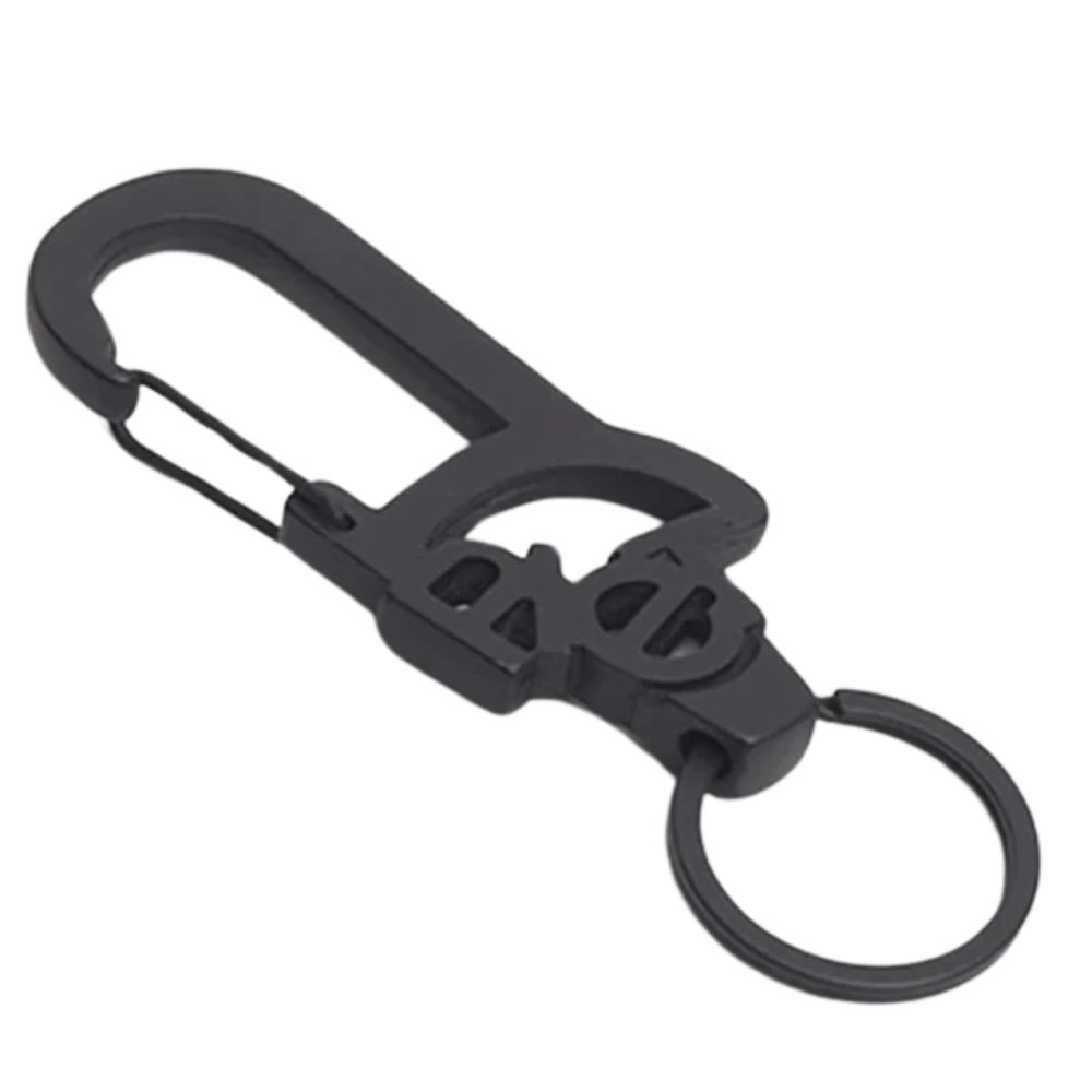 Carabiner Keychain Piet Black