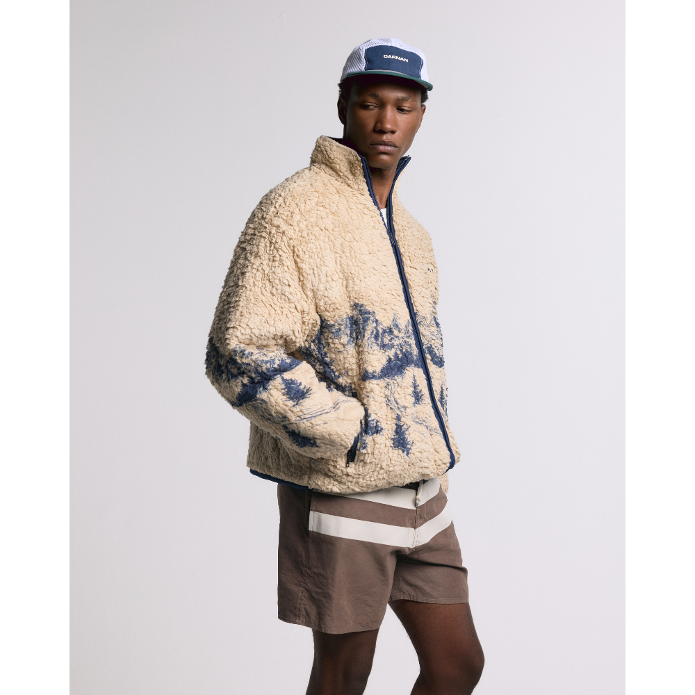Casaco Fleece Carnan Mountain Off White