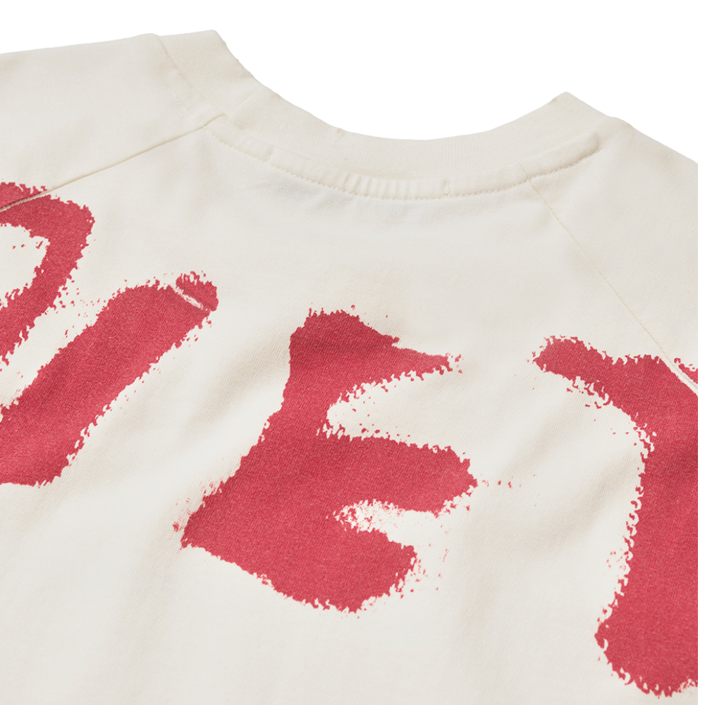 Camiseta Raglan Piet Sub-cultural Networking Branca