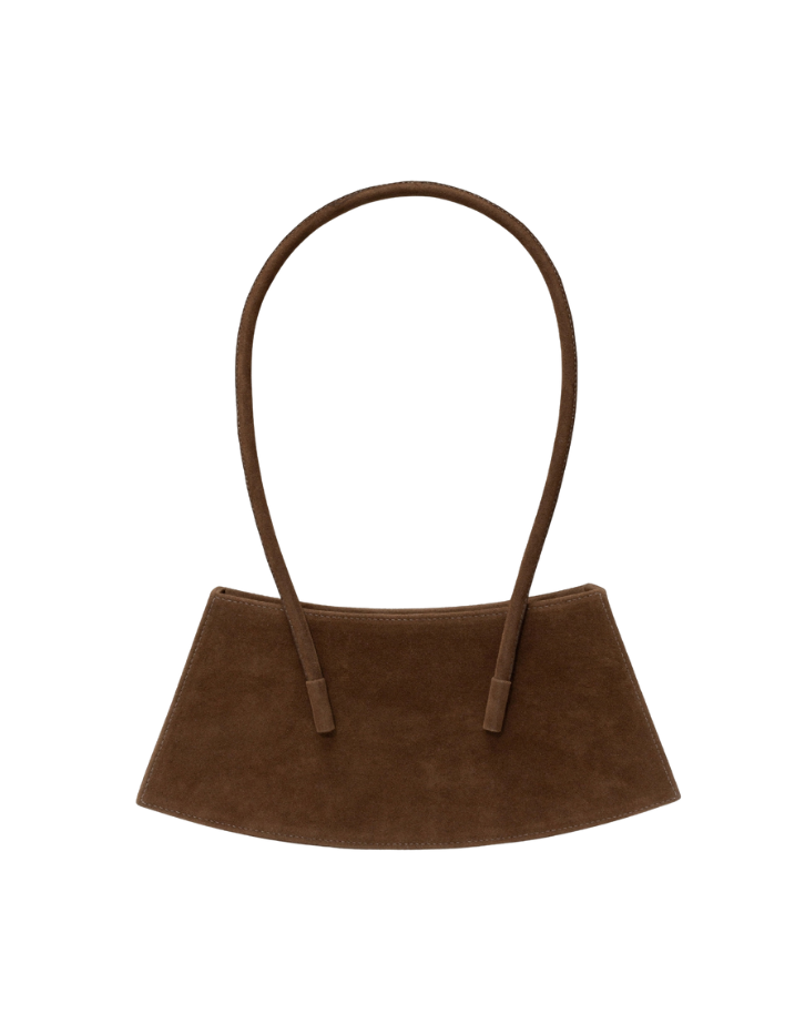 Bolsa Saint Studio Luci Cacto Suede Avelã
