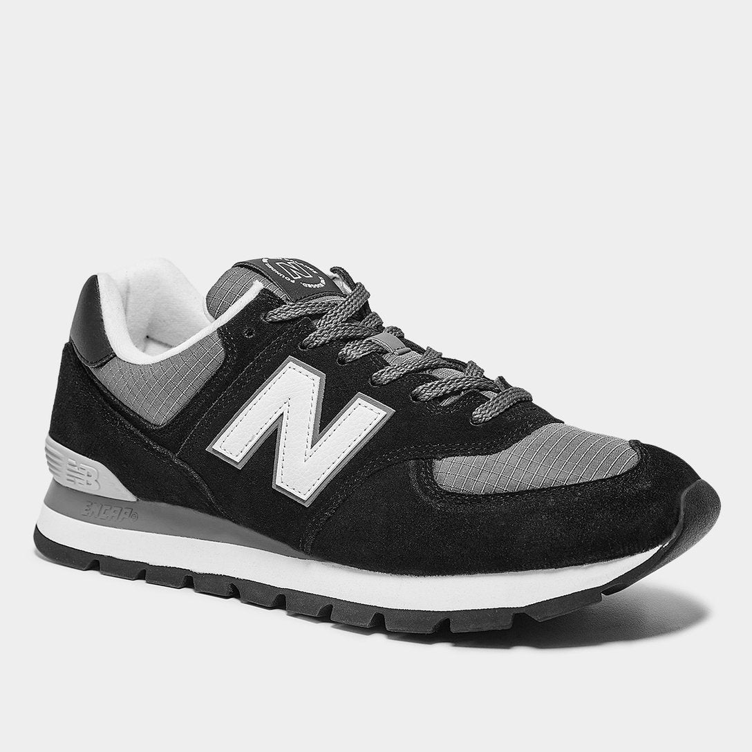 Tênis New Balance 574 Rugged Masculino Preto e Cinza