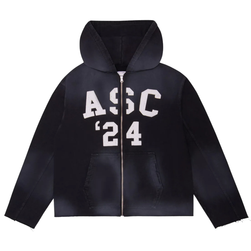 Casaco Zip Aphase High School Stoned Petroleum