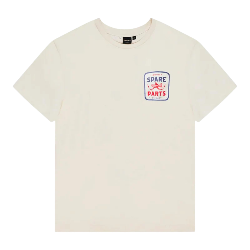 Camiseta Deus Ex Machina Mudflap Branca