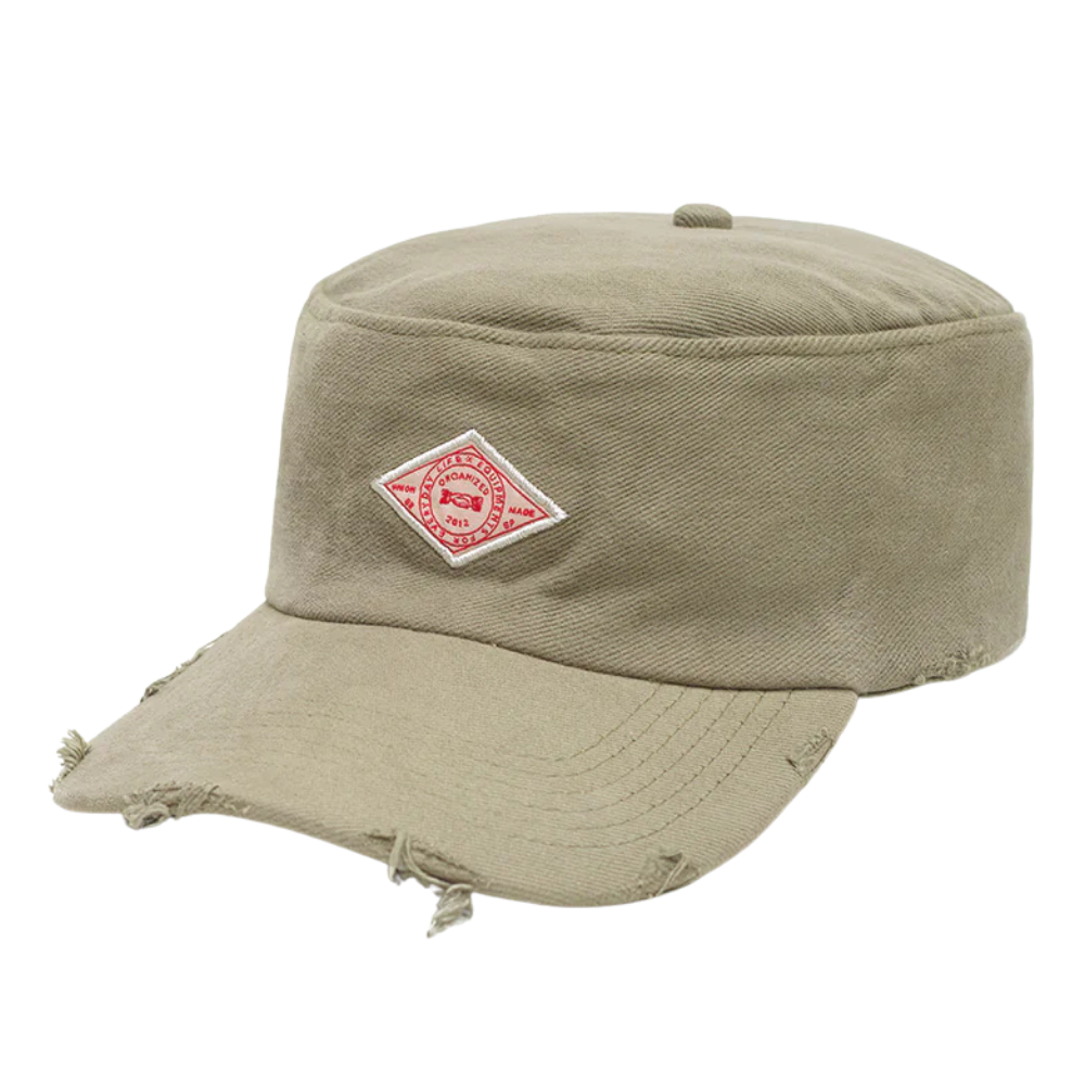 Boné Piet Distressed Faded Green