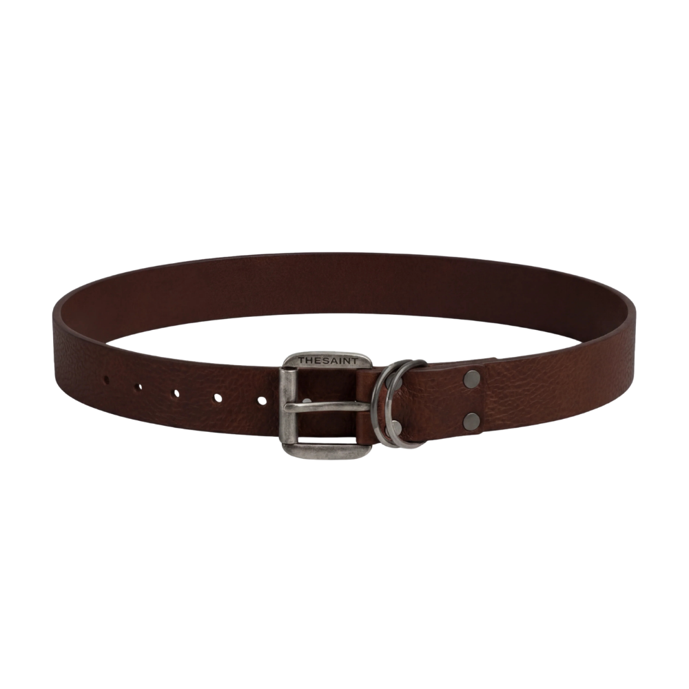 Cinto The Saint Leather Belt Marrom