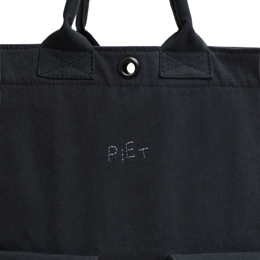 Bolsa Piet Cargo Canvas Preta