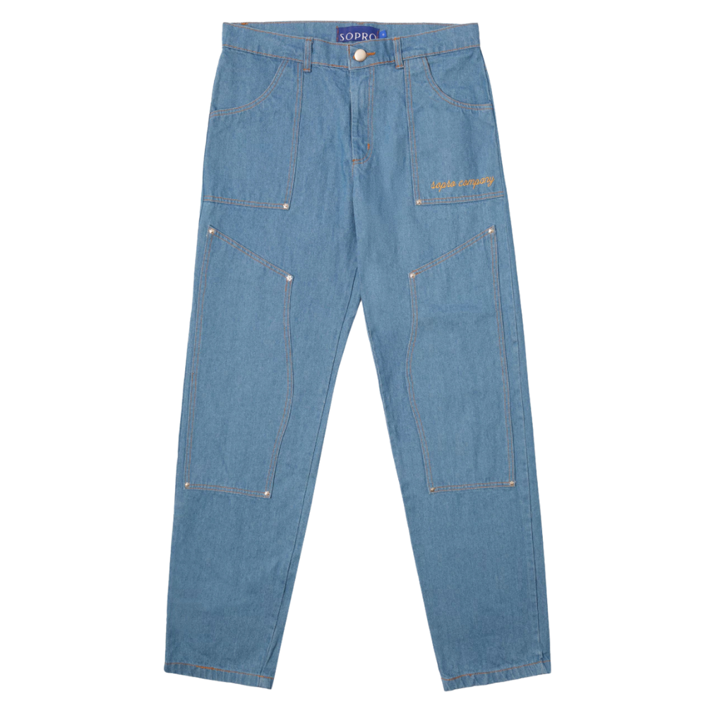 Calça Jeans Sopro Aporo Sulco Azul