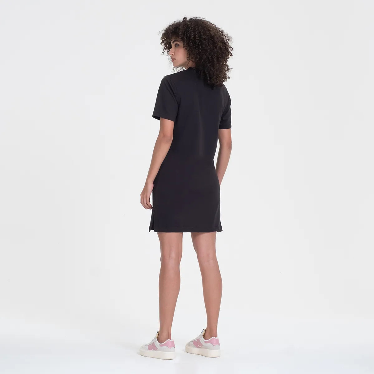 Vestido Fem. Essentials Basic Preto