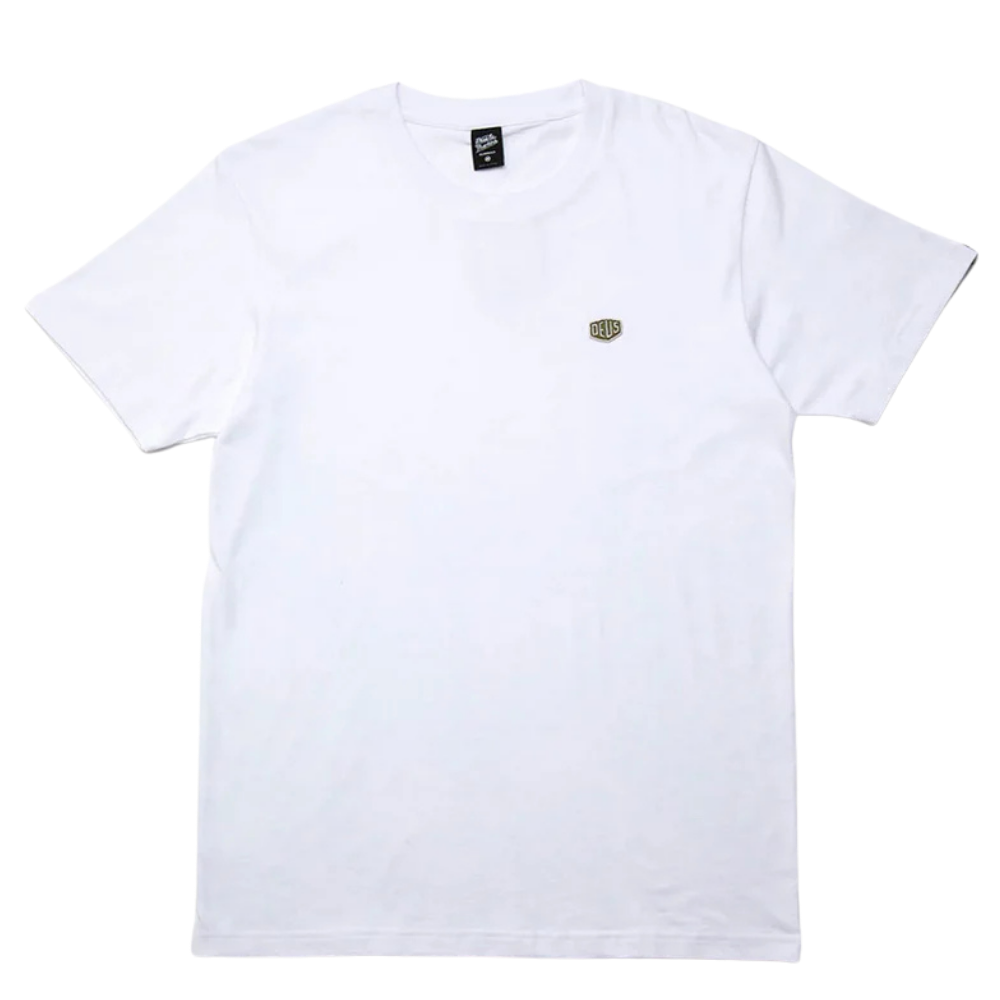 Camiseta Deus Ex Machina Shield Standart Branca