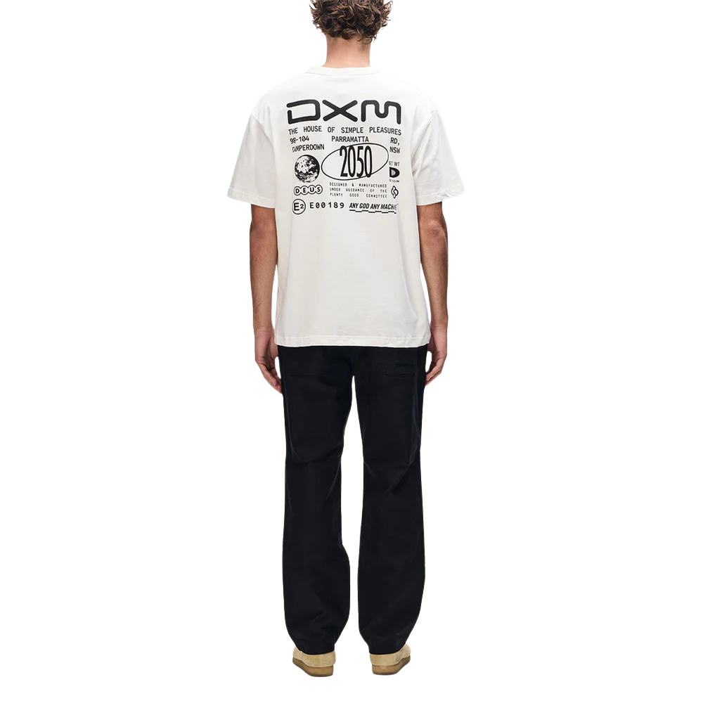 Camiseta Deus Ex Machina Commitee Branca