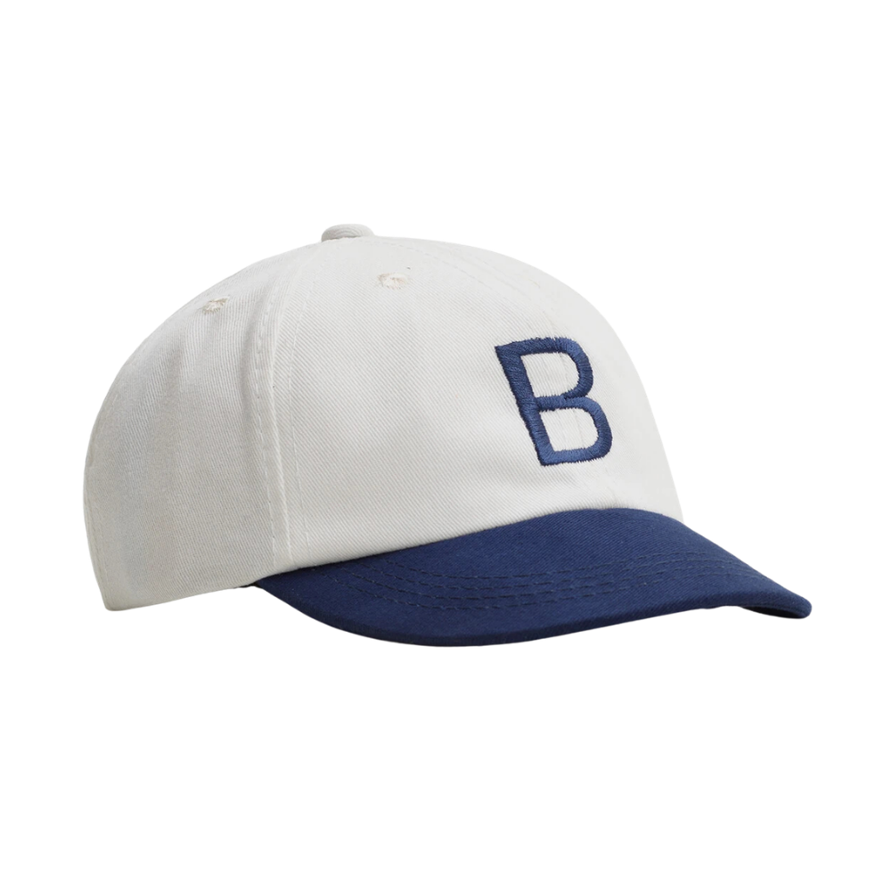 Boné Birden Base Letter Duo Branco e Azul