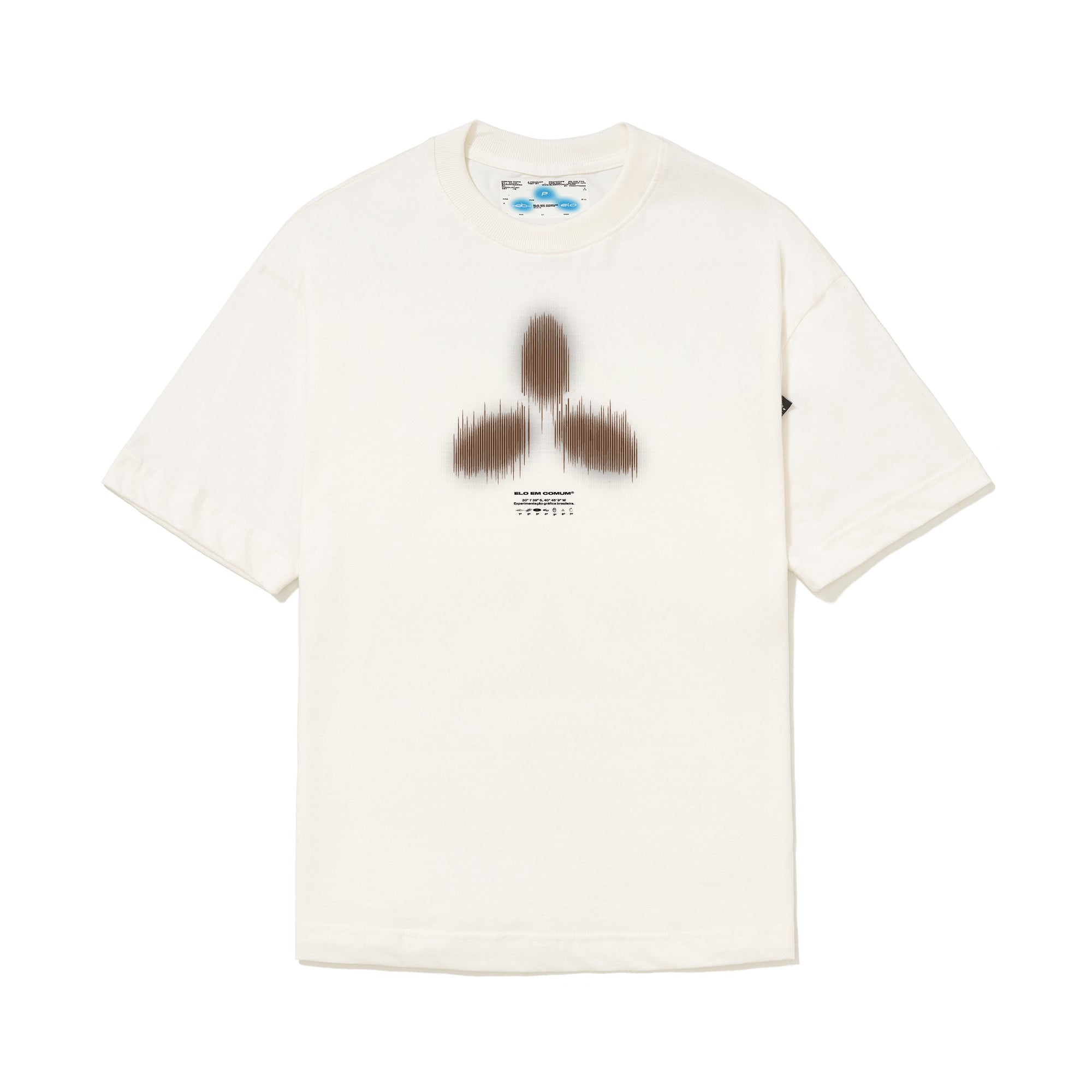 Camiseta Elo Regular 3Dot Branco