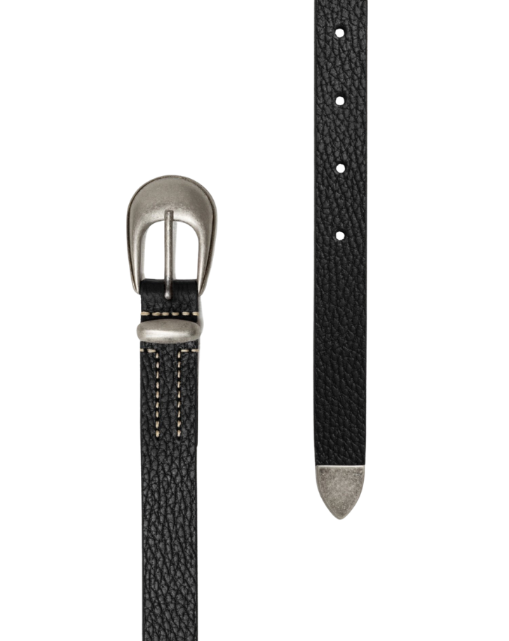 Cinto Fino Saint Studio Western Preto Tamanho:105