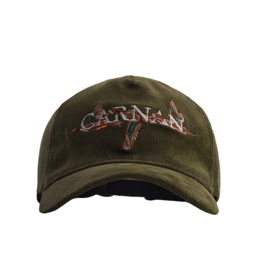 Boné Carnan Ducks Corduroy Verde