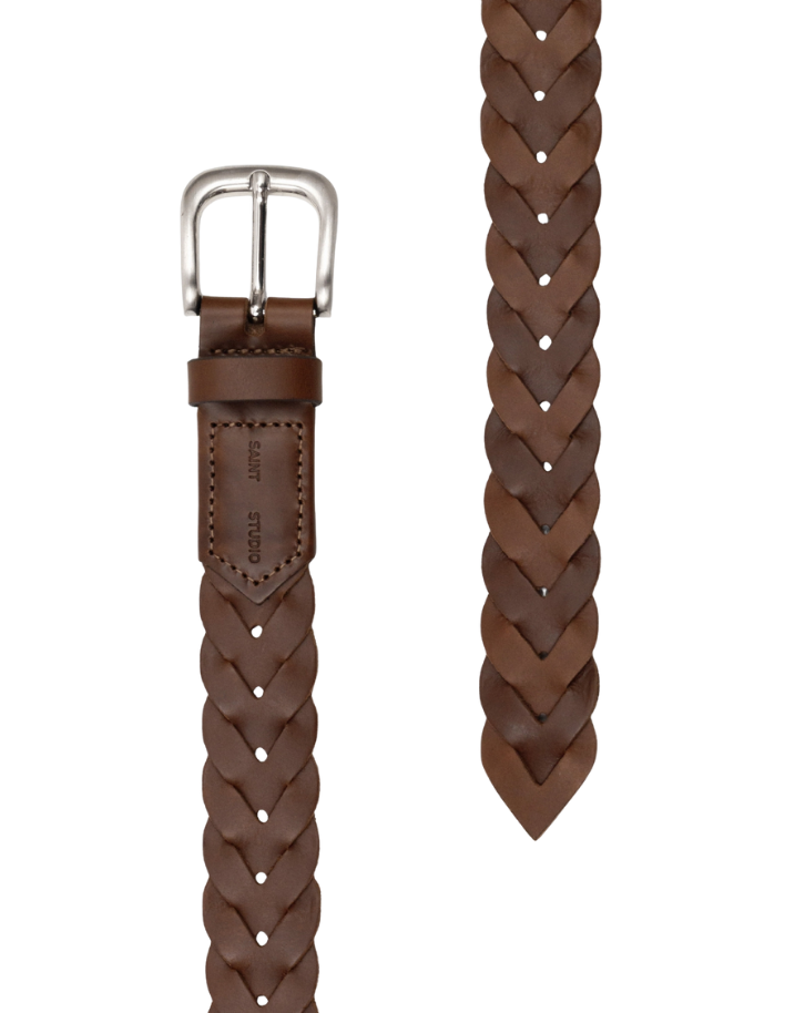 Cinto Saint Studio Tranca Francesa Marrom Tamanho:85