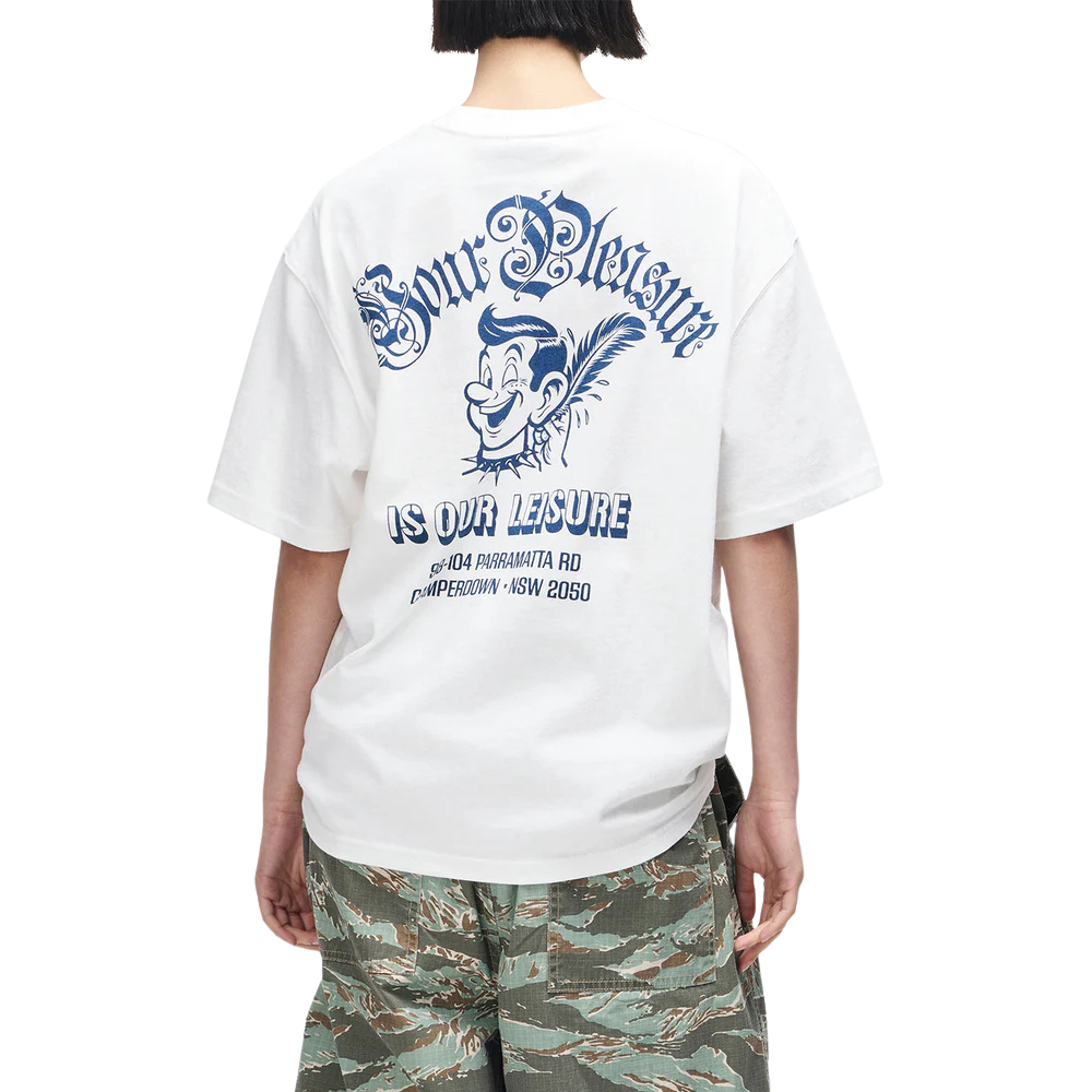 Camiseta Deus Ex Machina Ruff And Smooth Branca
