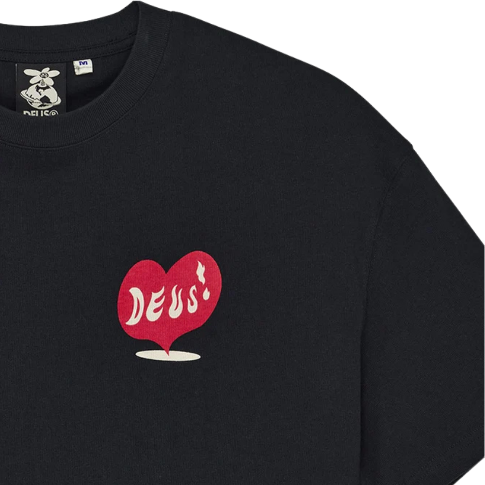 Camiseta Deus Ex Machina Deep Cut Preta
