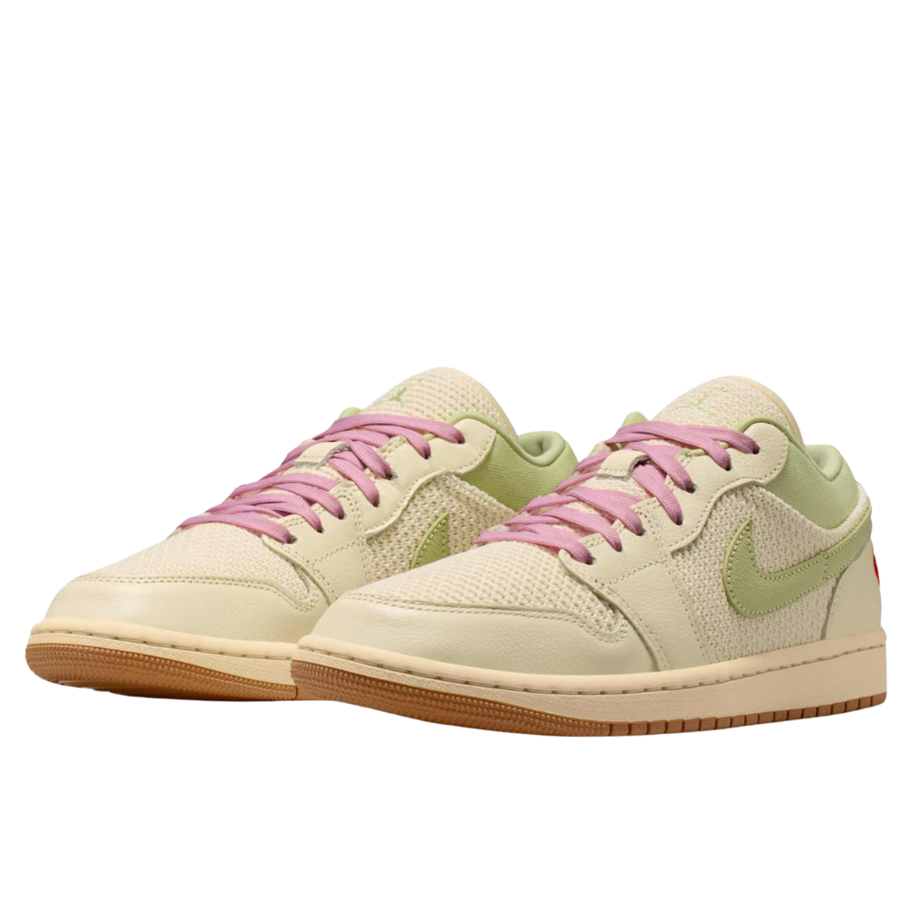 Tênis Air Jordan 1 Low SE Bege Multico