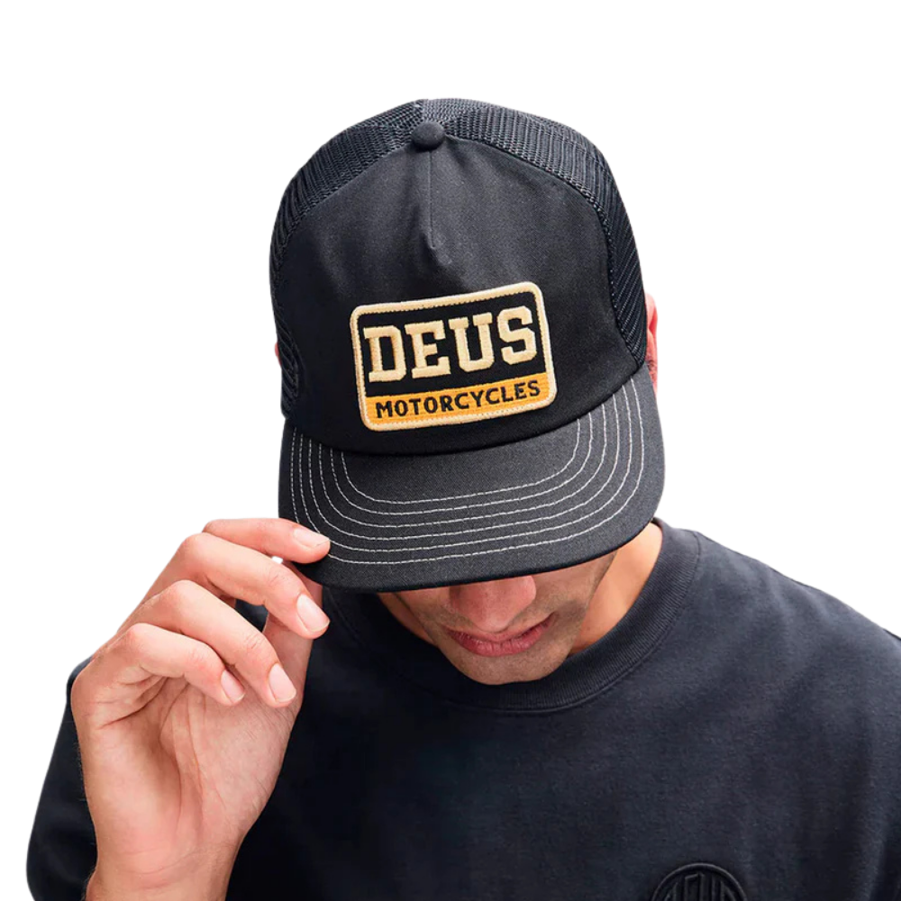 Boné Deus Ex Machina Trucker Malden Preto