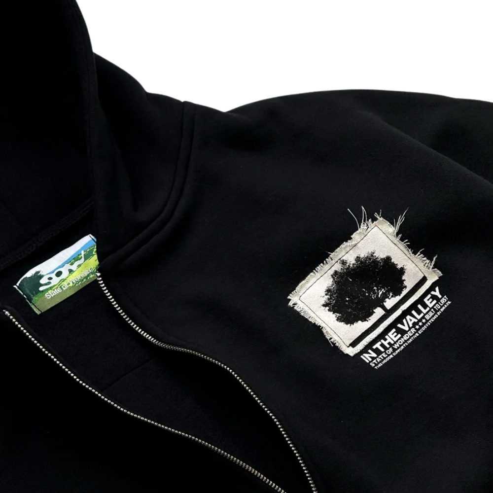 Moletom Sow Support-Your-Local-Tree Preto