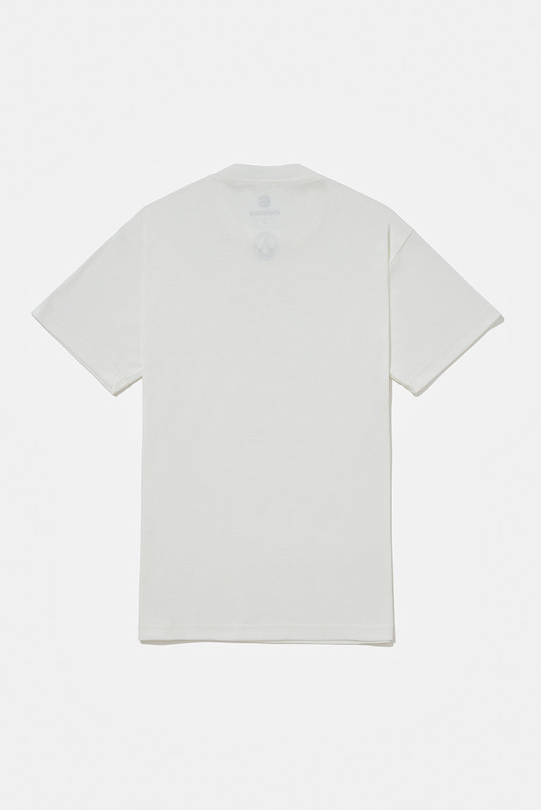 Camiseta Carnan Heavy Embroided Logo White