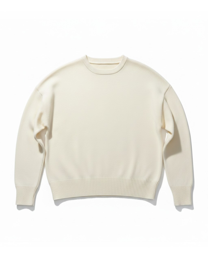 Suéter Tricot Jours de Pluie Thuth Branco