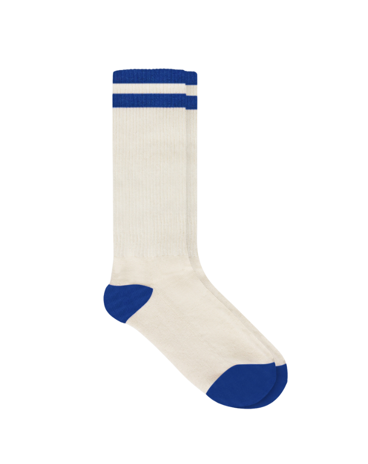 Meia Saint Studio Pima Retrô Azul