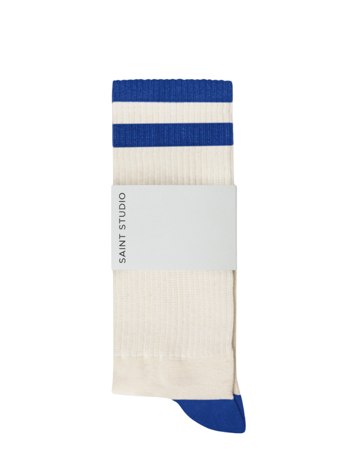 Meia Saint Studio Pima Retrô Azul